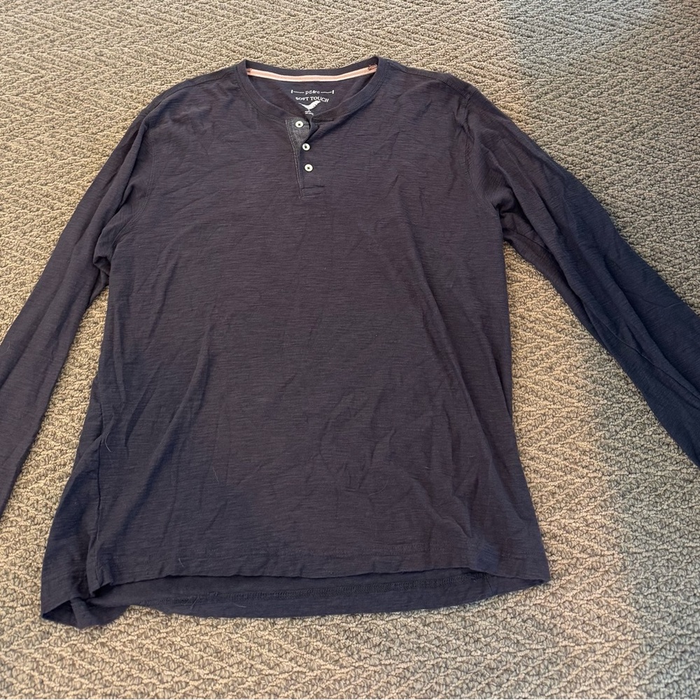 PD&C Blue Long Sleeve Tee